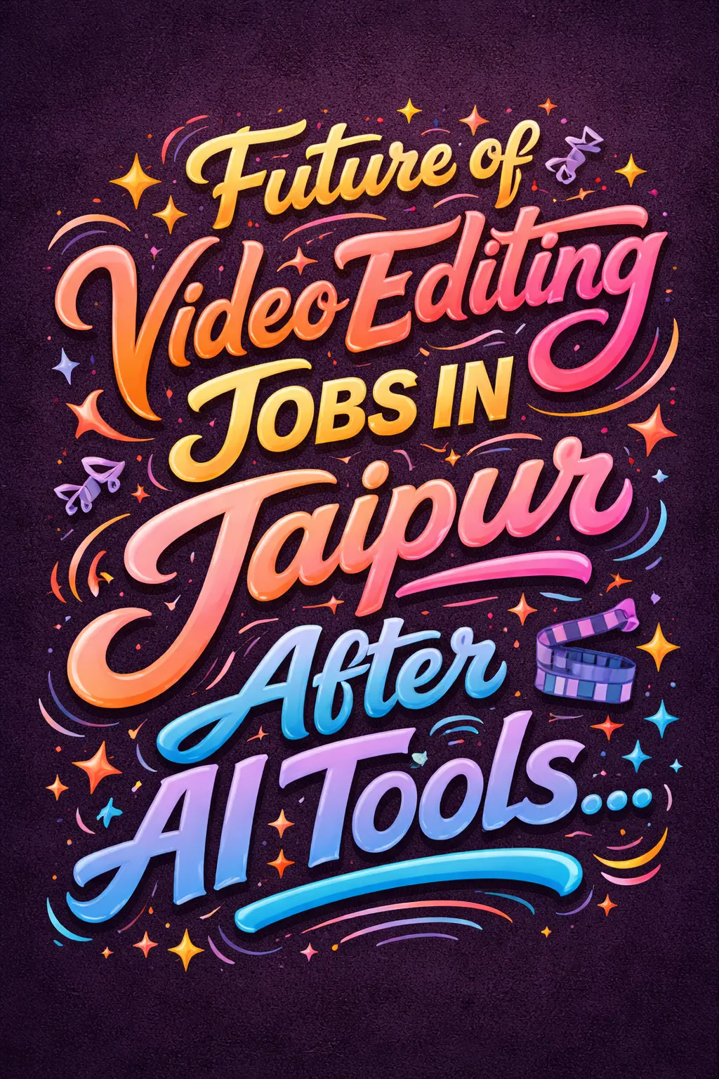 Future of Video Editing Jobs in Jaipur After AI Tools